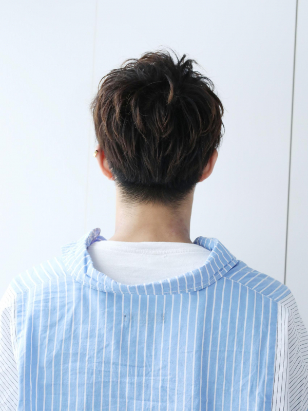 爽やかメンズマッシュショート