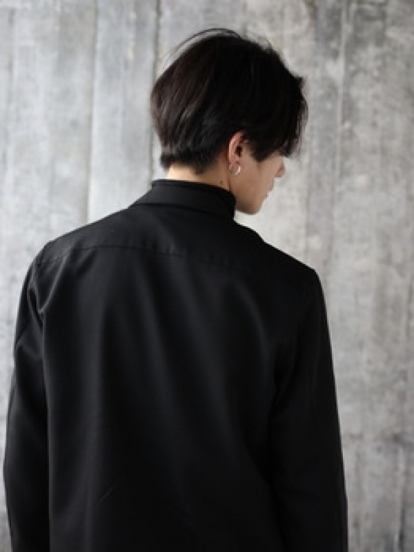 清潔感のある髪型×メンズ黒髪ショート