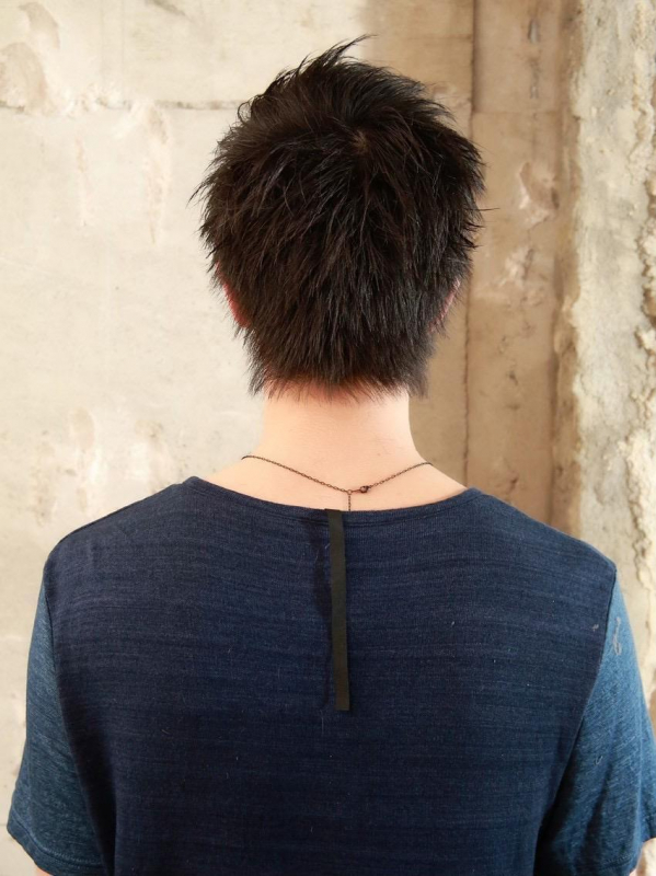 襟足長めメンズの髪型