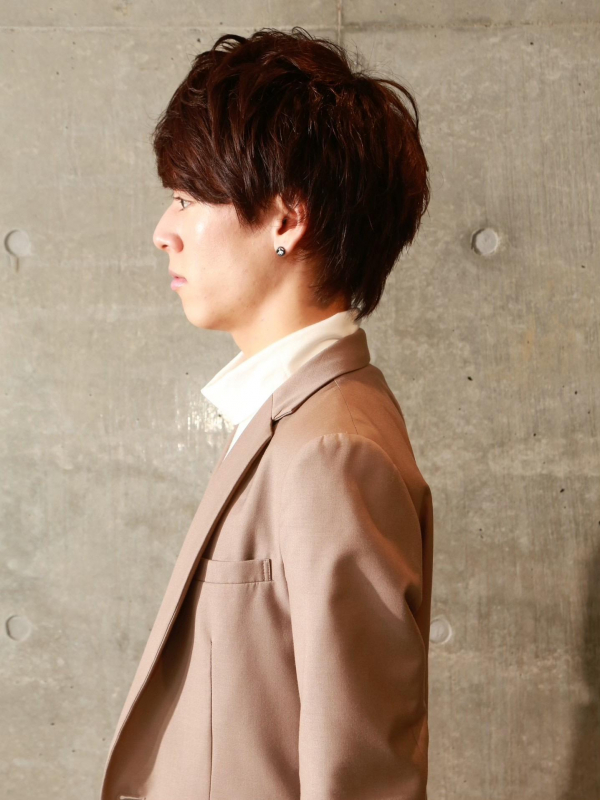 重め爽やかなメンズの髪型