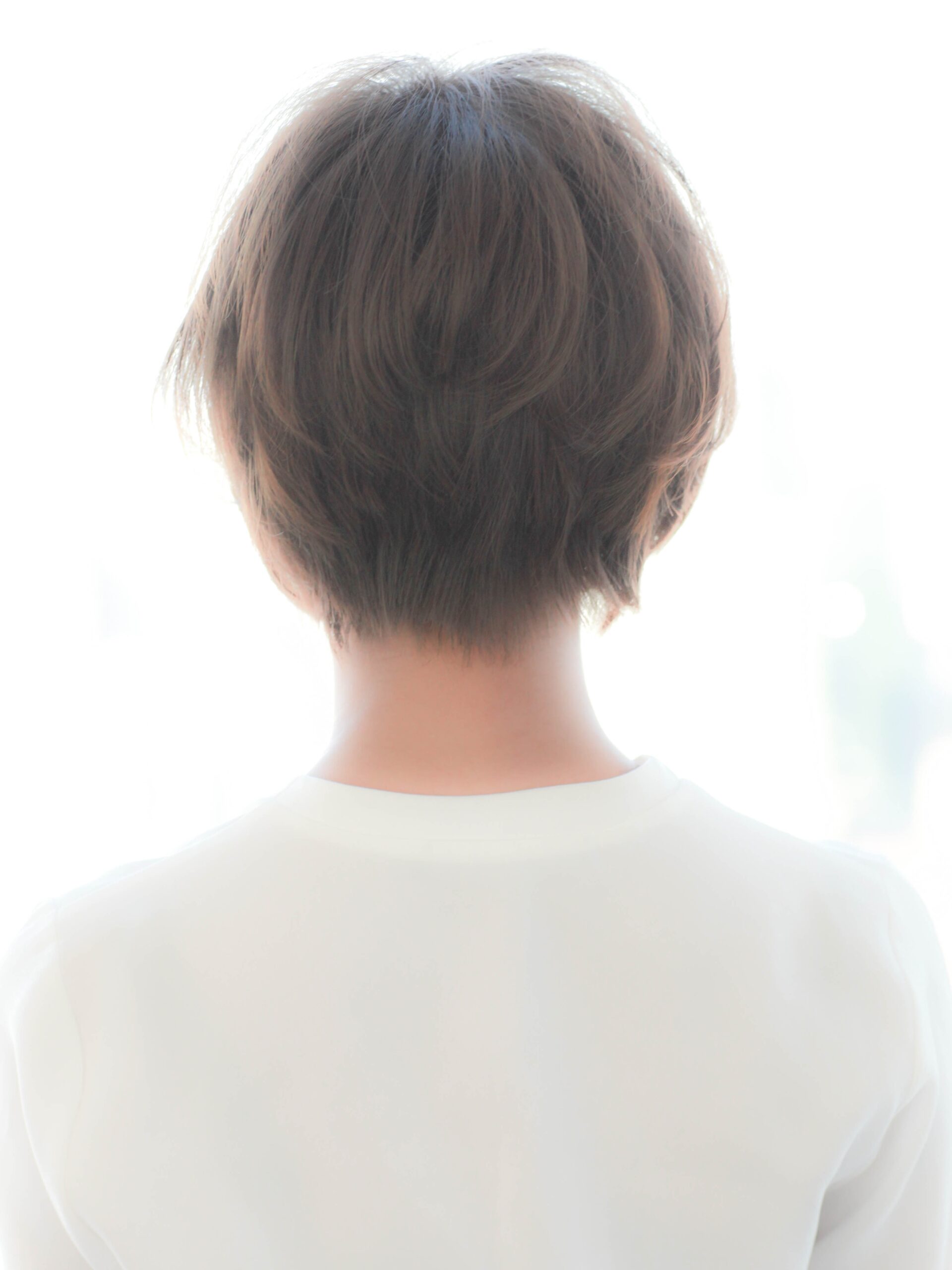 前髪あり×黒髪で大人のアンニュイ色気ボブ