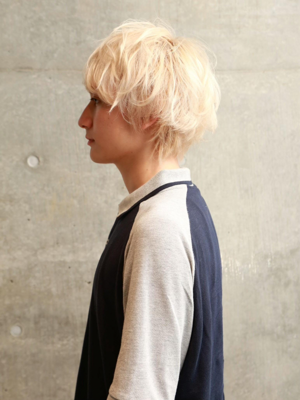 メンズカラー×ハイトーンブリーチ