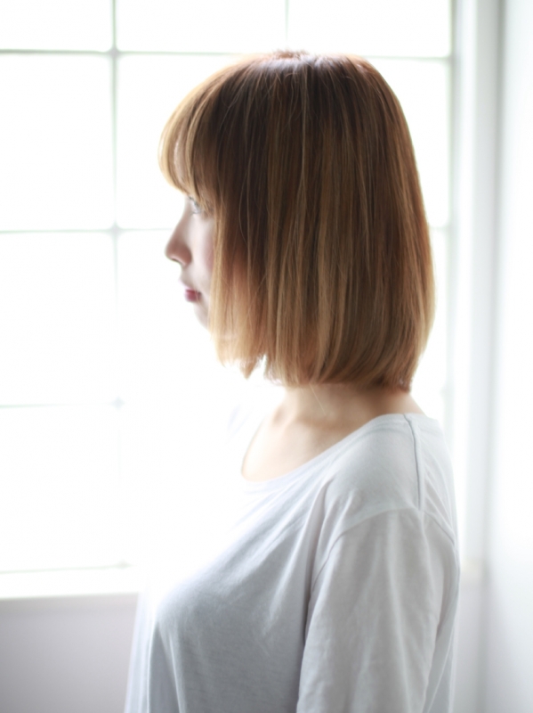 40代～ミセスにも◎艶髪×ワンカールパーマの上品ボブ