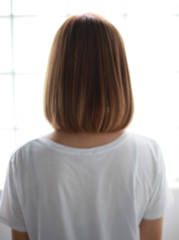 40代～ミセスにも◎艶髪×ワンカールパーマの上品ボブ