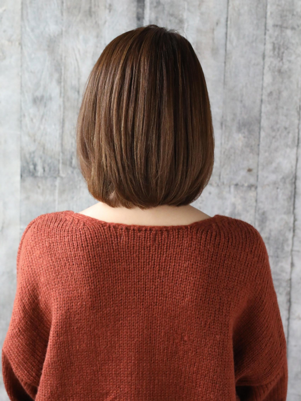 襟足長めで大人可愛いフェアリーボブ