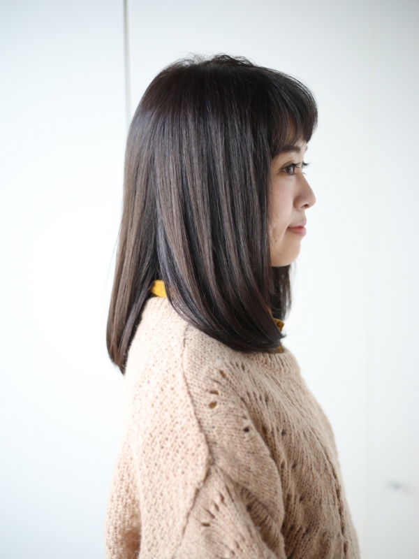 しっとりうるツヤ☆ミディアムストレート