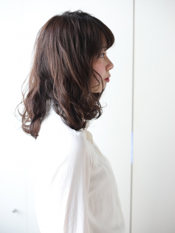 ふんわりカールがフェアリー☆ミディアムパーマ