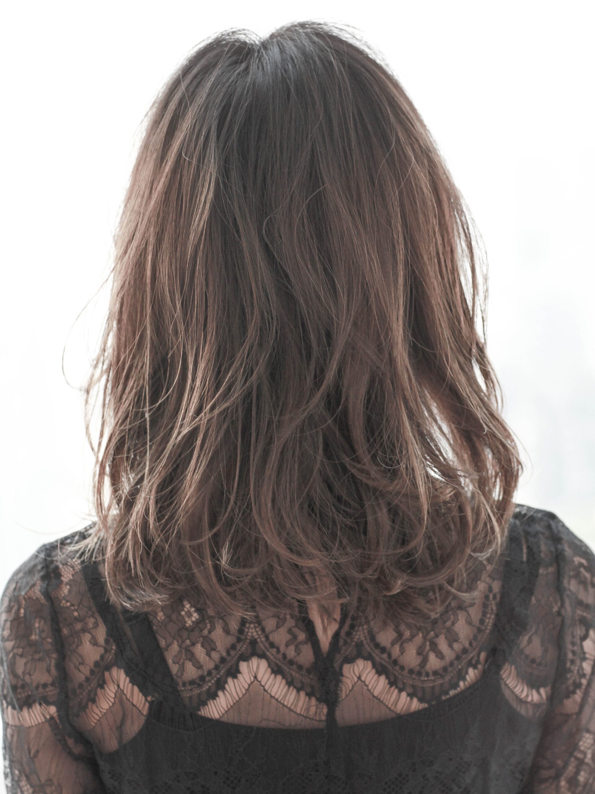 髪に優しい弱酸性デジタルパーマでゆるふわミディアム