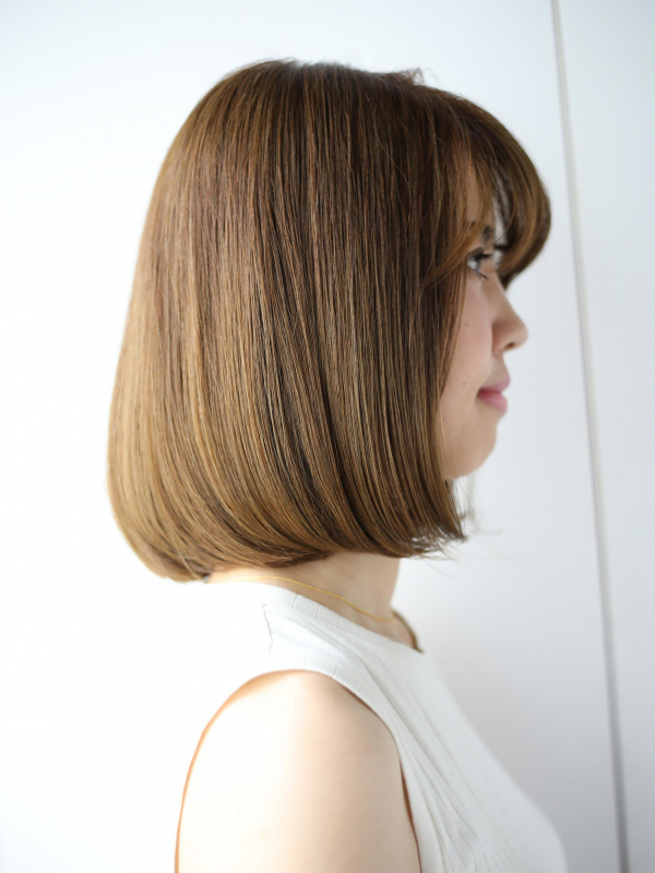 毛先くるん♪ワンカールボブで好感度アップ！