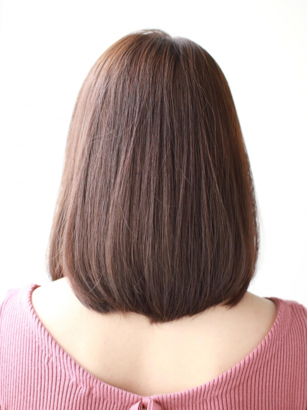 憧れのさらさらストレート☆清楚なミディアムボブスタイル