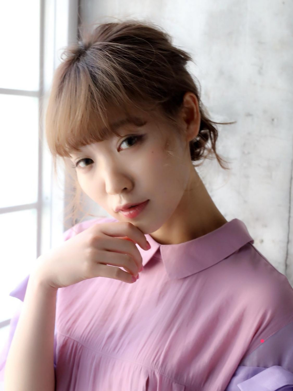 くるりんぱとピンだけ！ボブの簡単アップアレンジ