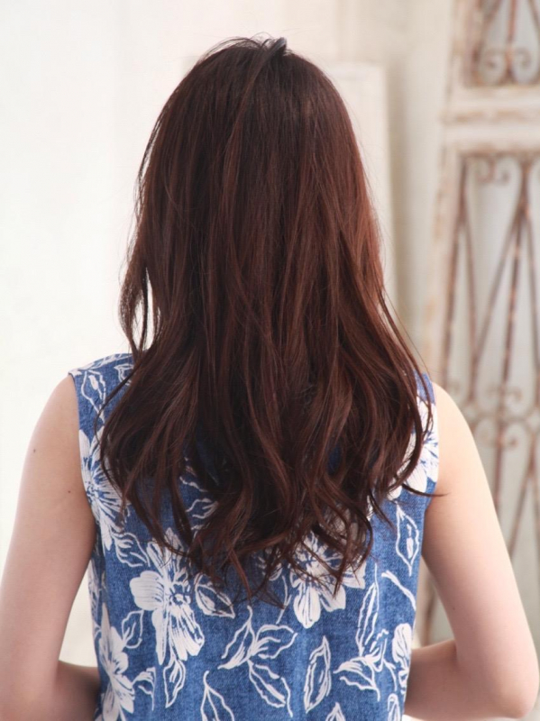 ゆったり大きなウェーブがナチュラル☆大人のロング×パーマヘア