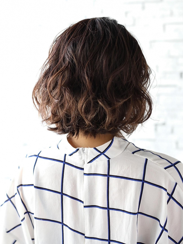 甘×辛MIXで大人っぽいボブスタイルに