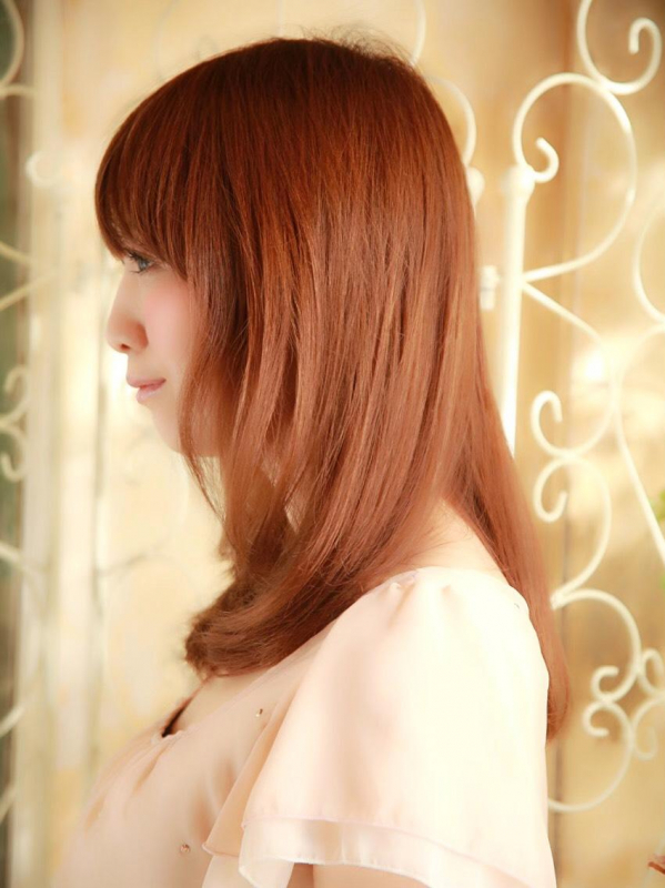 ストカールで内巻き×サラサラストレートの楽ちんミディアム