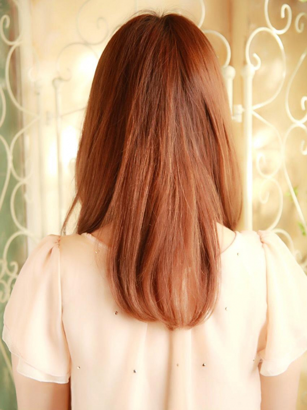 ストカールで内巻き×サラサラストレートの楽ちんミディアム