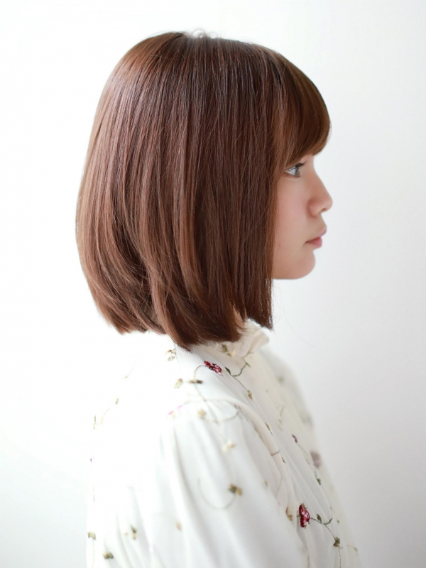 清楚＆清潔感満点！ サラサラストレートのボブヘア