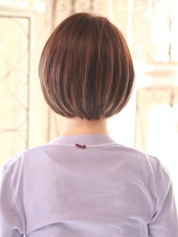 丸顔さん・面長さんもOK！ オシャレ度アップのマッシュボブ