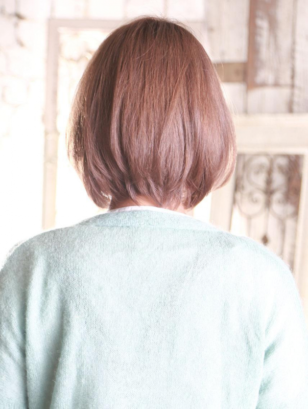 低身長さんにも！ ストレート×ボブでバランスUP