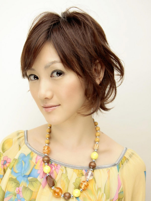 40代50代★ショートのレイヤーヘアをパーマで華やかに