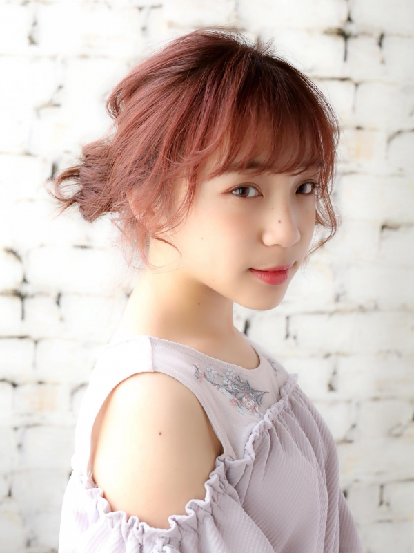 パーティー・浴衣OK! ミディアムヘアの簡単ポニーアレンジ