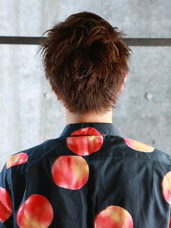 アップバング×ツンツンの男らしいメンズスタイル