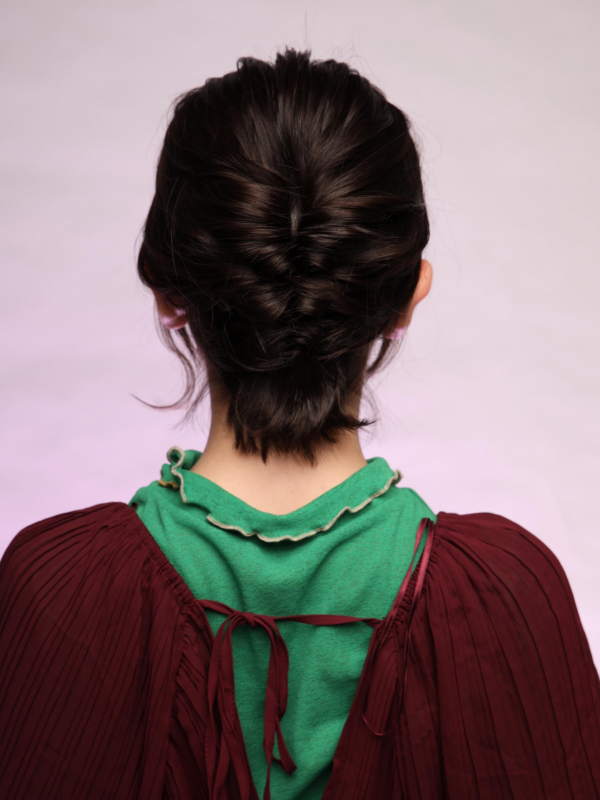 くるりんぱだけでOK！ボブのヘアアレンジ