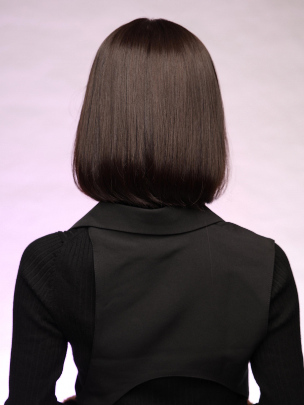 前髪なしが大人っぽい韓国風ボブ・タンバルモリ