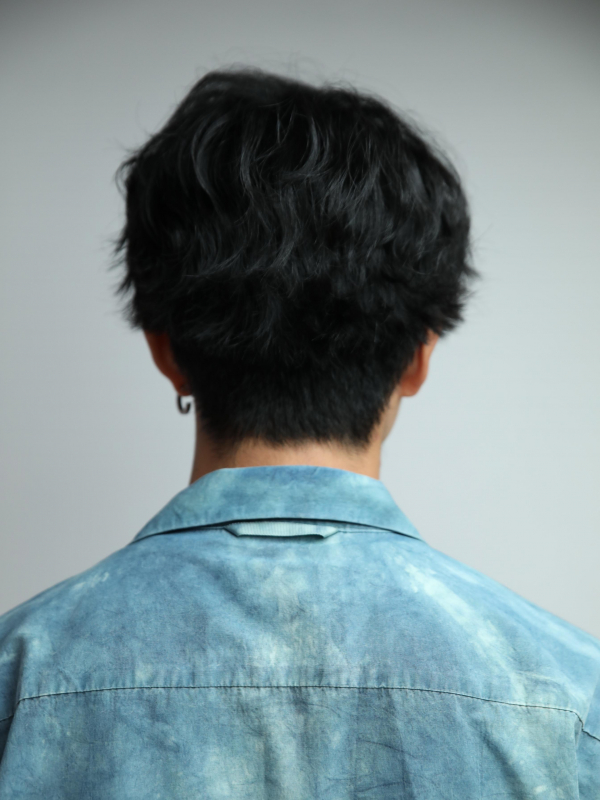 ゆるふわパーマでこなれ感UP！メンズミディアム